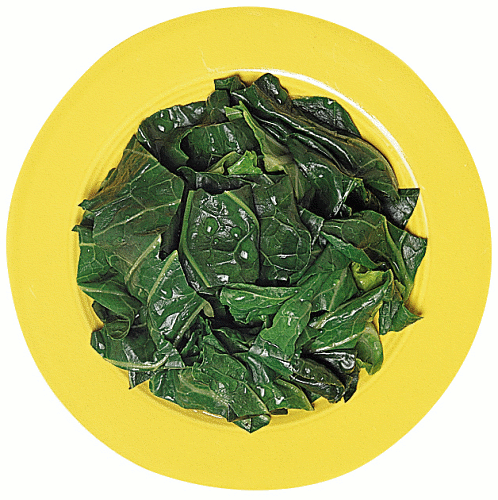 spinach plate