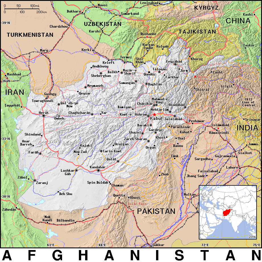 Afghanistan detailed