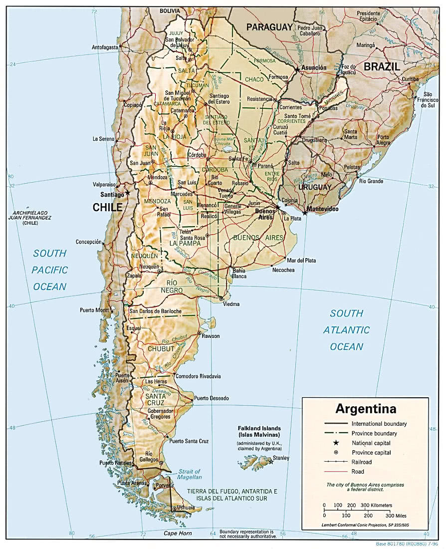 clipart map of argentina - photo #38