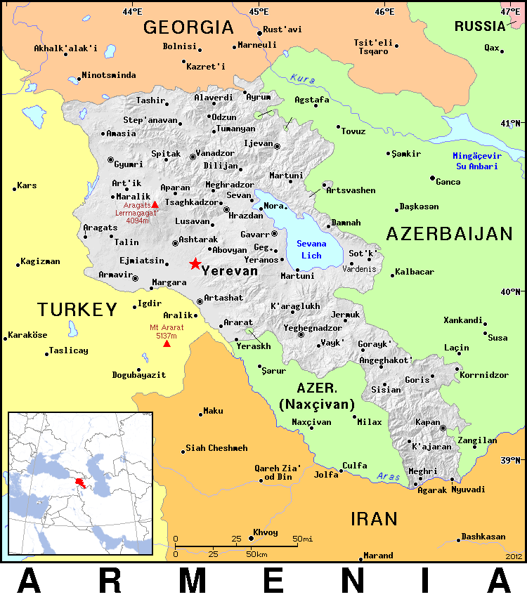Armenia detailed
