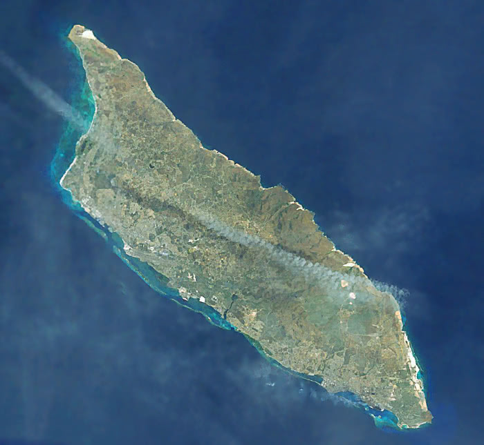 Aruba aerial view
