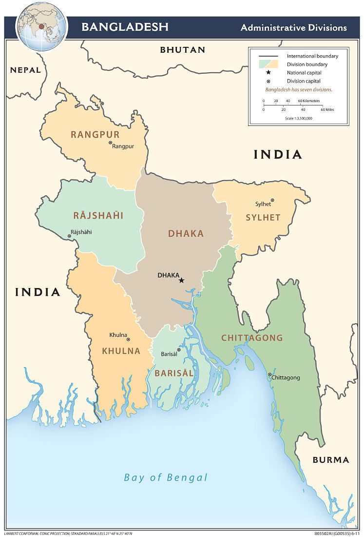 Bangladesh regions