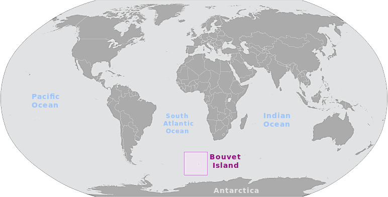 Bouvet Island location label