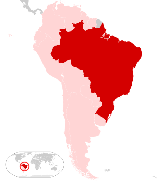 Brazil location map