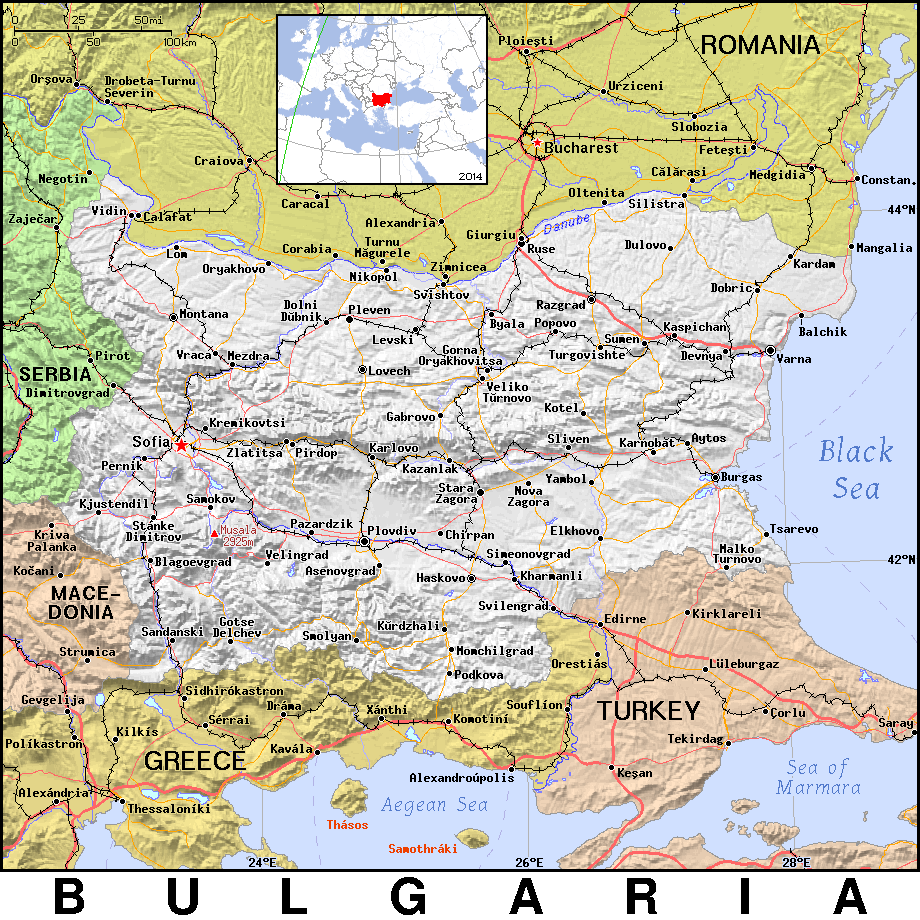 Bulgaria detailed 2