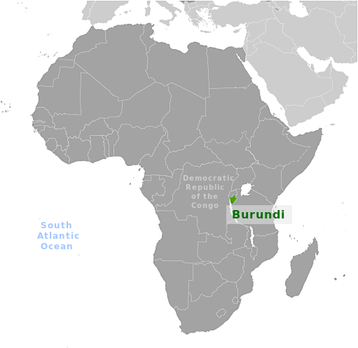 Burundi location label