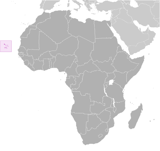 Cape Verde location