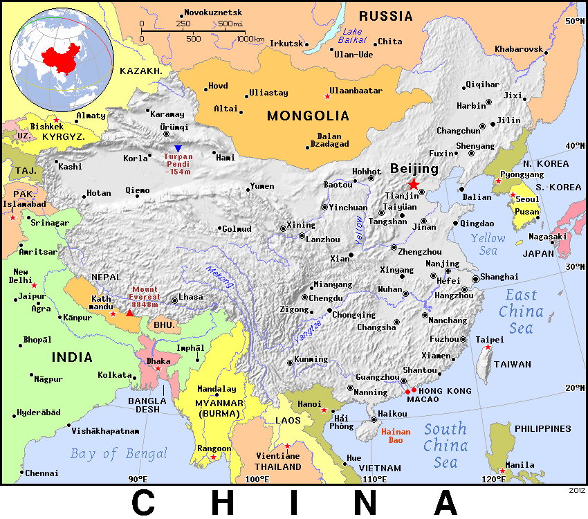 China detailed