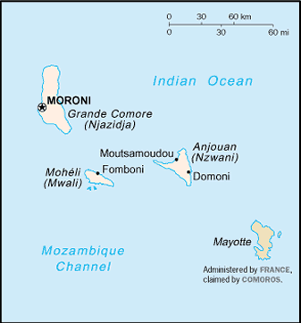Comoros Islands simple