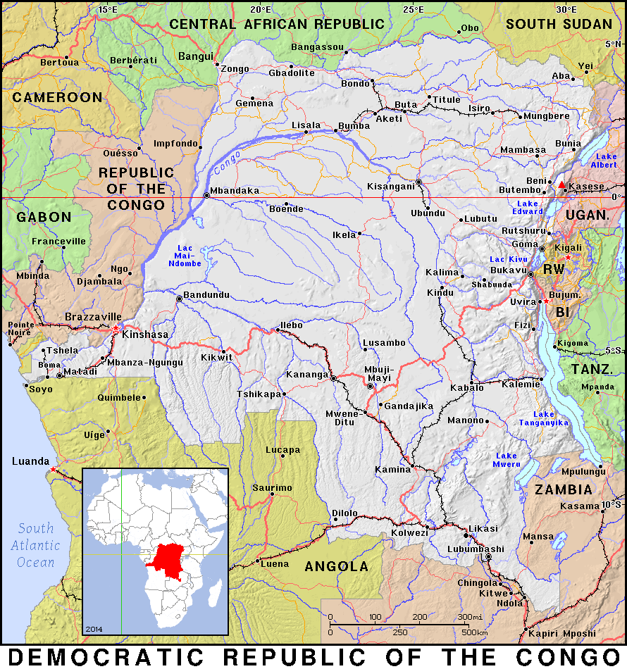 DR Congo detailed 2