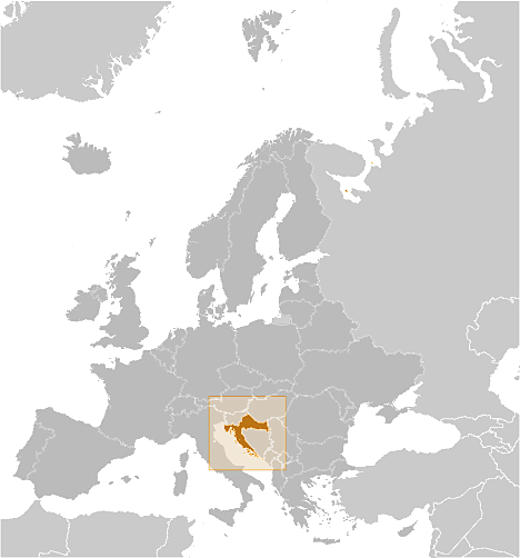 Croatia location