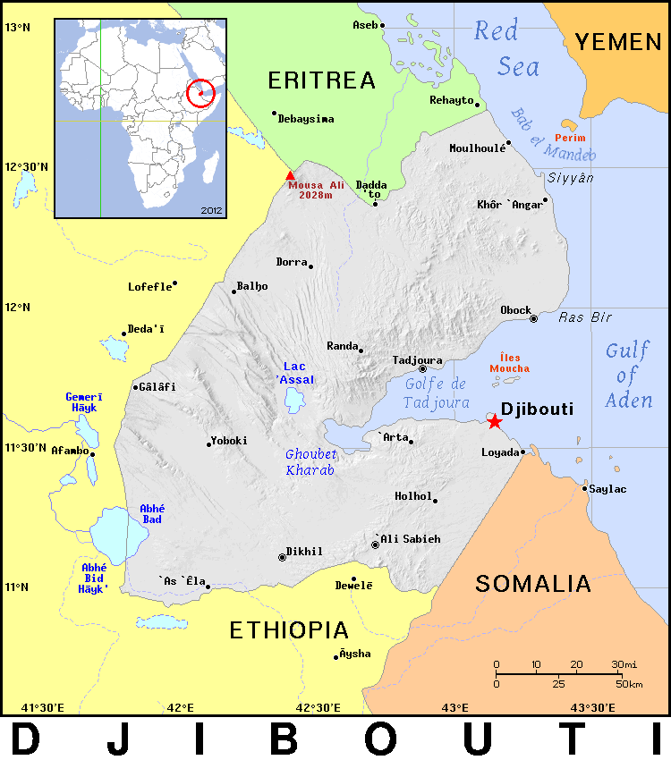 Djibouti detailed