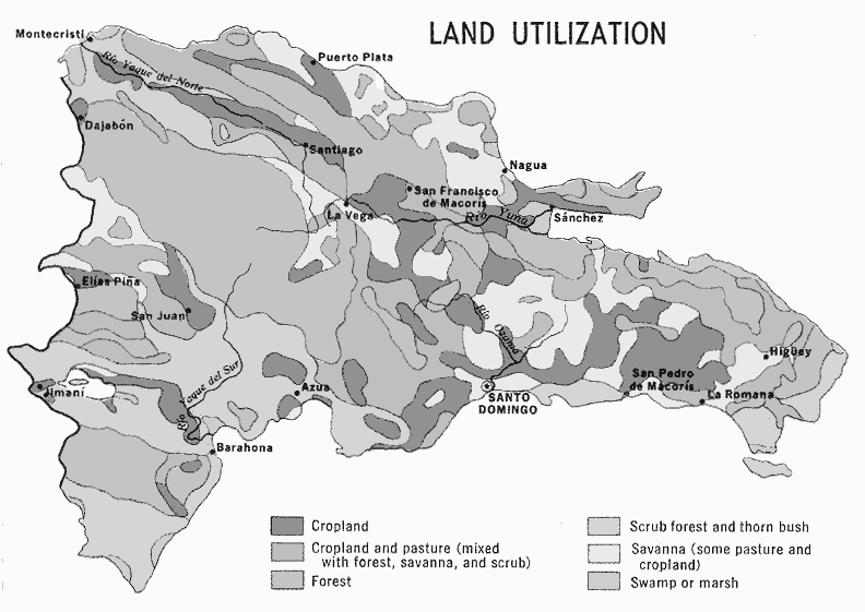 Dominican land use 1971