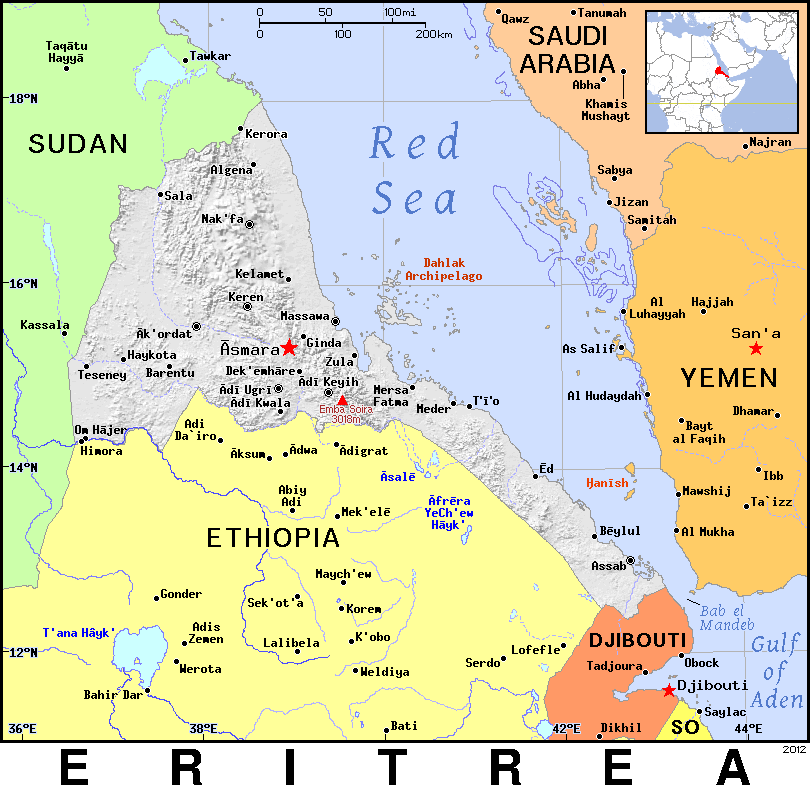 Eritrea detailed