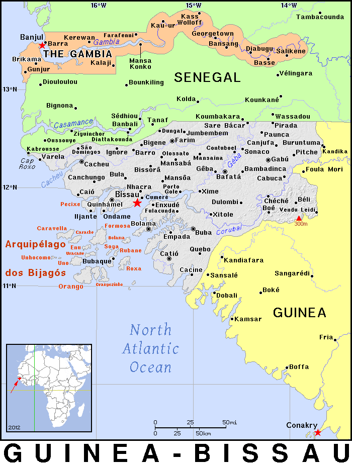 Guinea-Bissau detailed