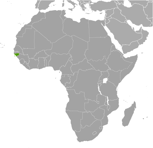 Guinea Bissau location