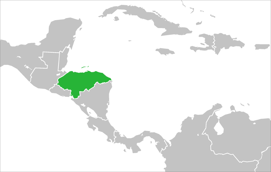 Honduras location