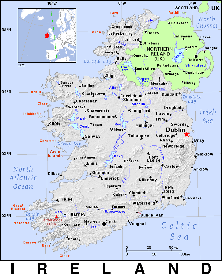 Ireland detailed