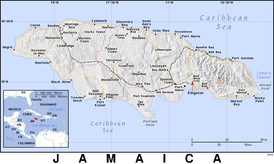 Jamaica detailed 2