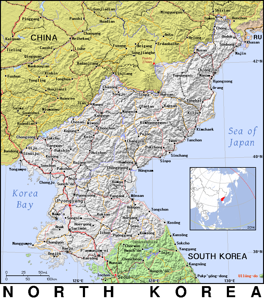 Korea North detailed 2