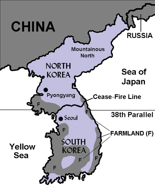 Korea North and South