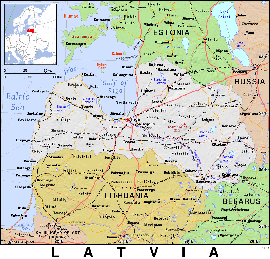 Latvia detailed 2