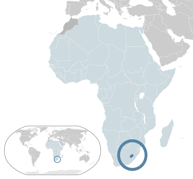 Lesotho atlas