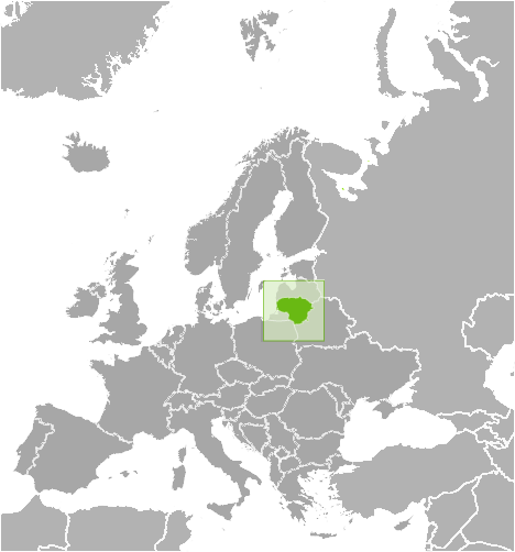 Lithuania location
