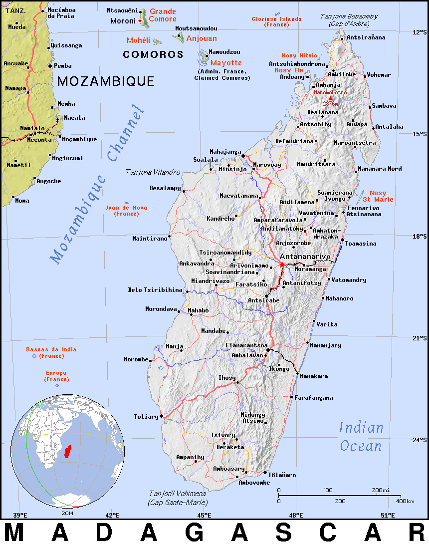 Madagascar detailed 2
