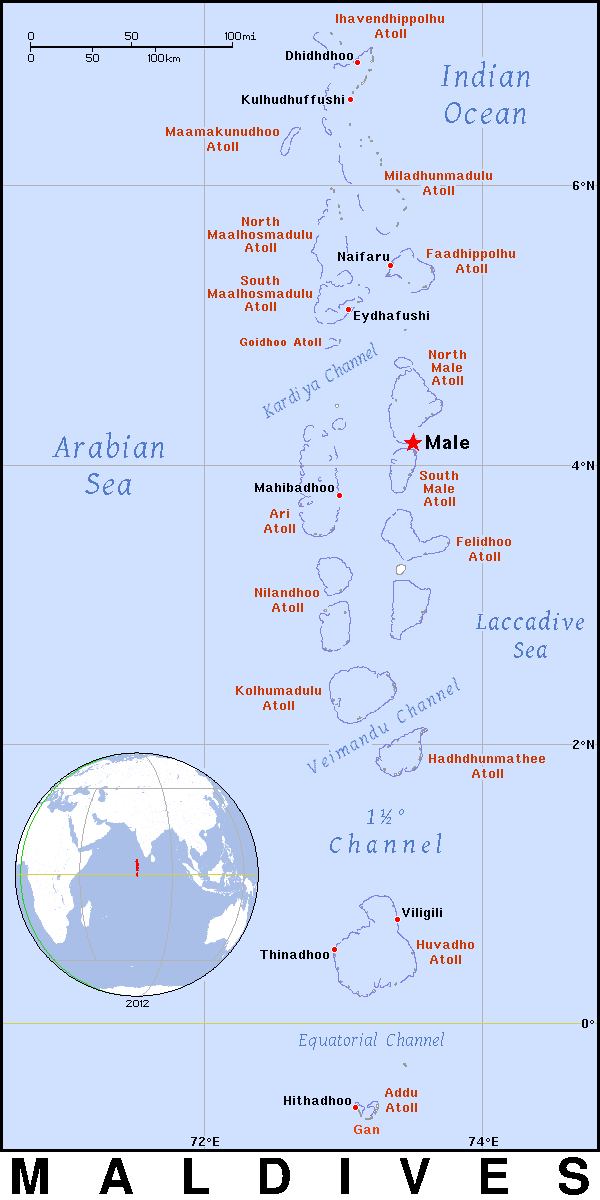Maldives detailed