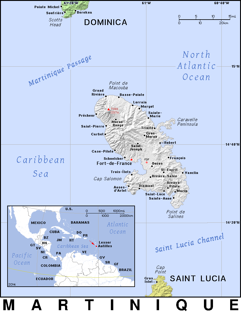 Martinique detailed 2