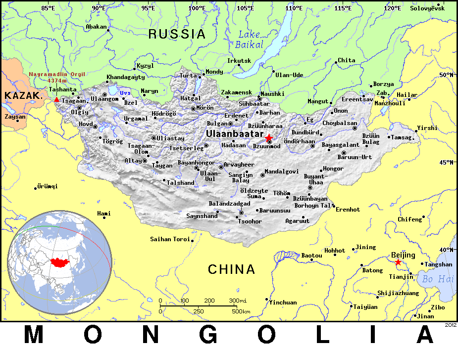 Mongolia detailed