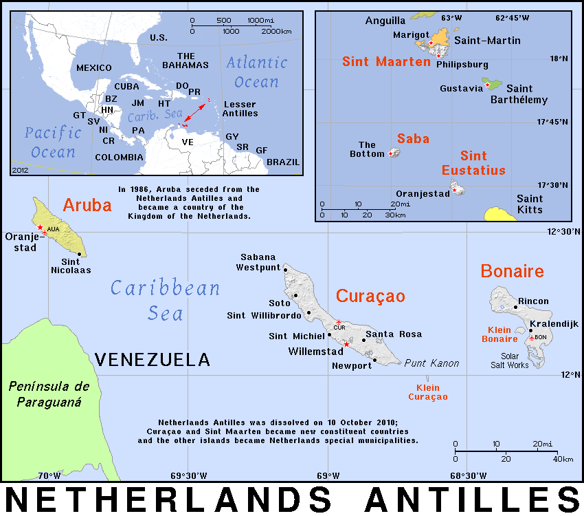Netherlands Antilles detailed