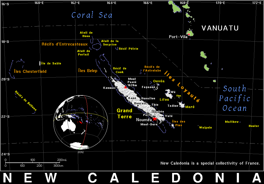 New Caledonia dark detailed