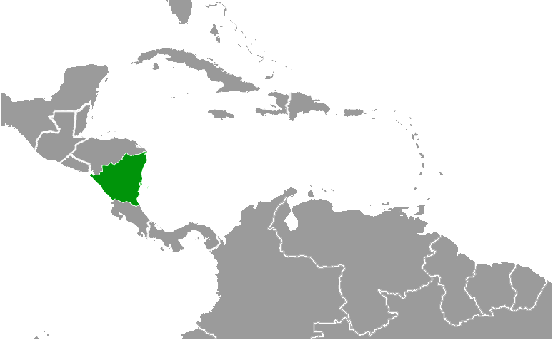 Nicaragua location