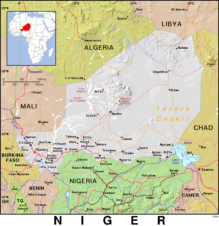 Niger detailed 2