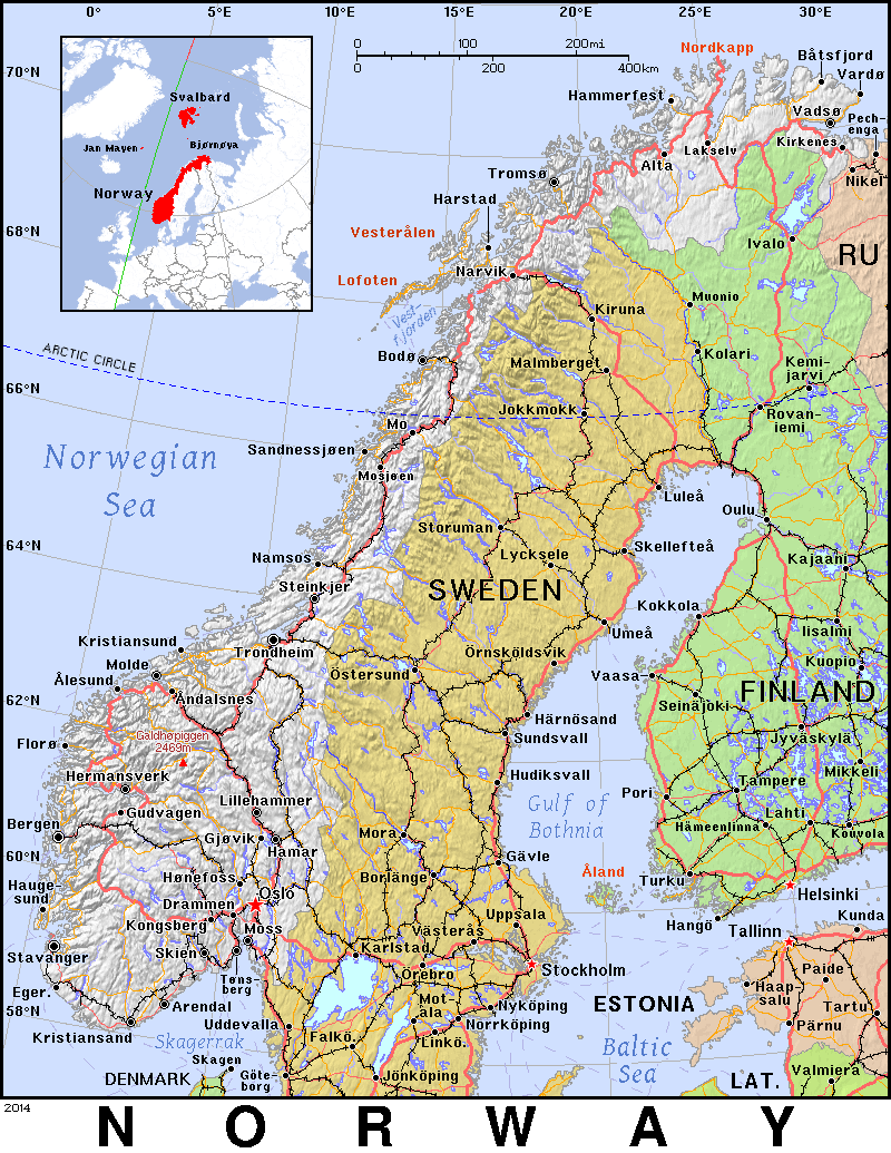 Norway detailed 2