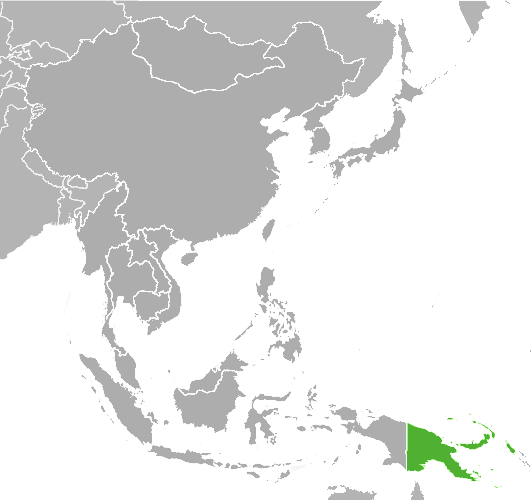 Papua New Guinea location