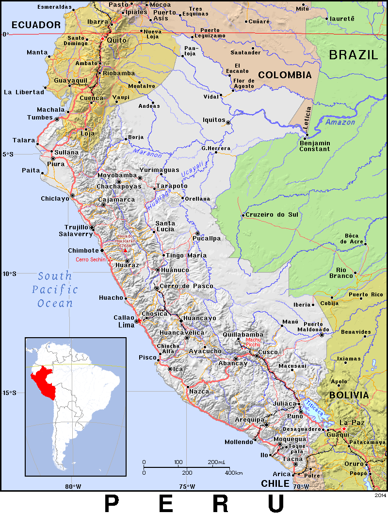 Peru detailed 2