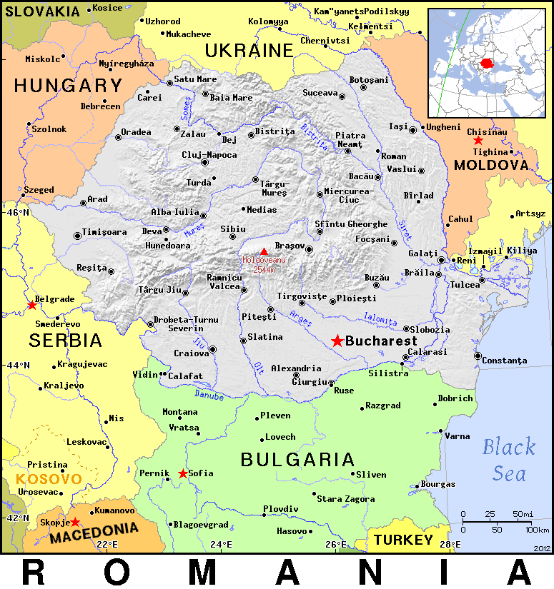 Romania detailed