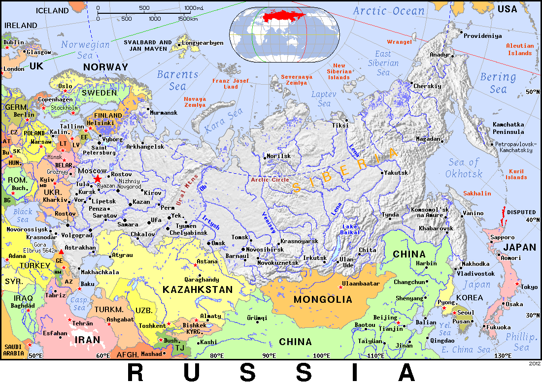 Russia detailed