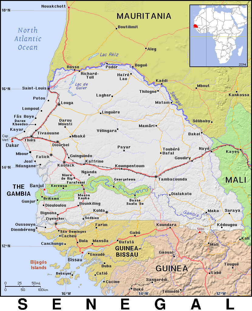 Senegal detailed 2