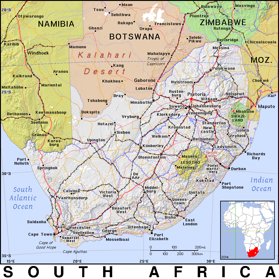 South Africa detailed 2