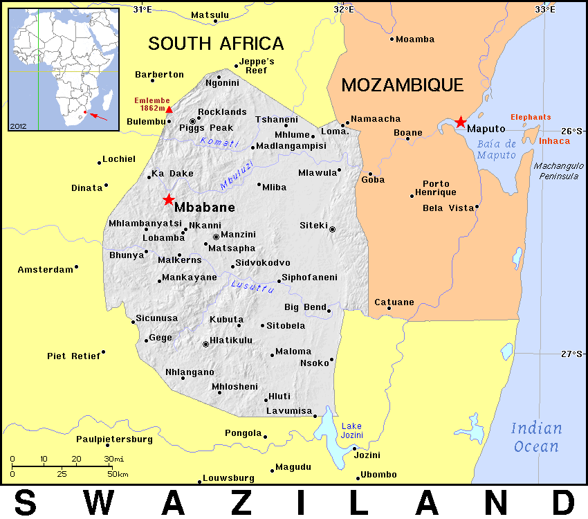 Swaziland detailed