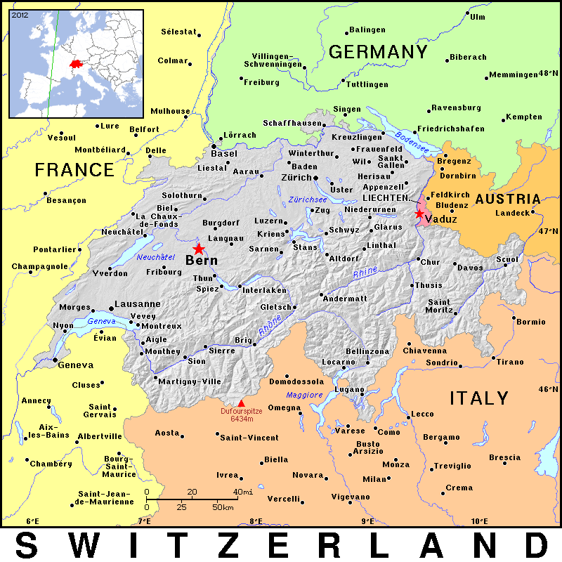 Switzerland detailed