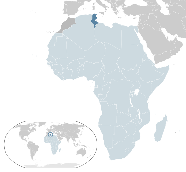 Tunisia atlas