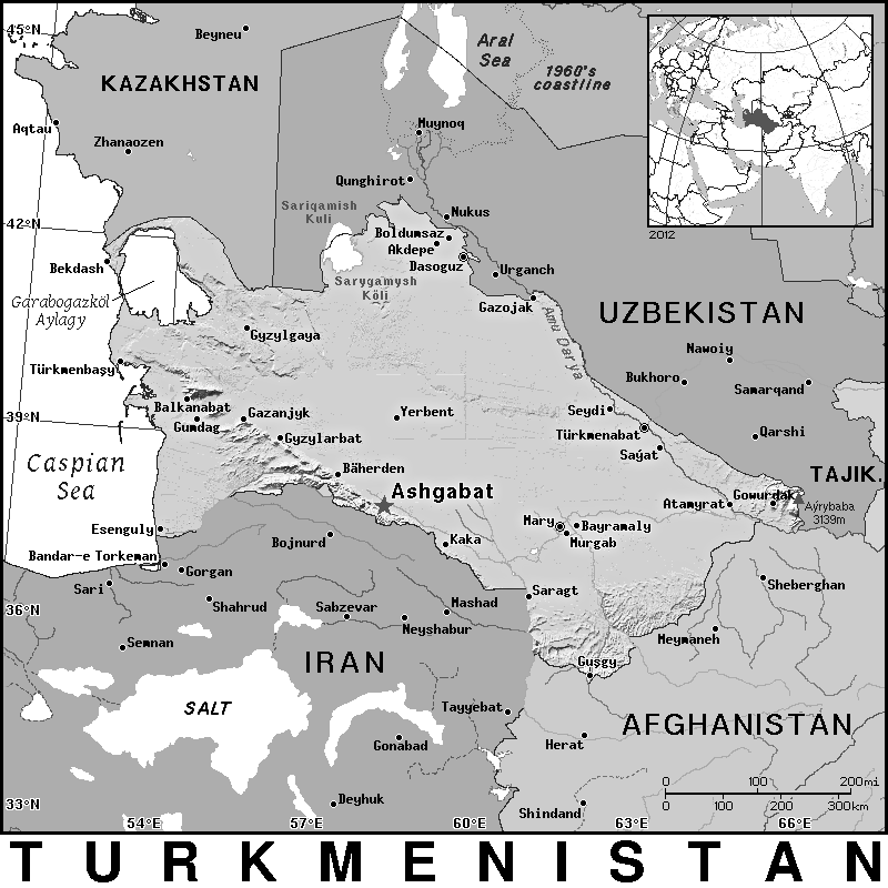 Turkmenistan BW