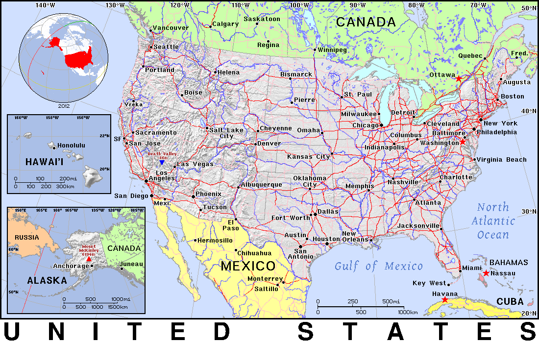 United States detailed
