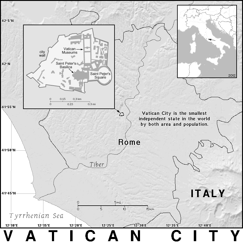 Vatican City BW