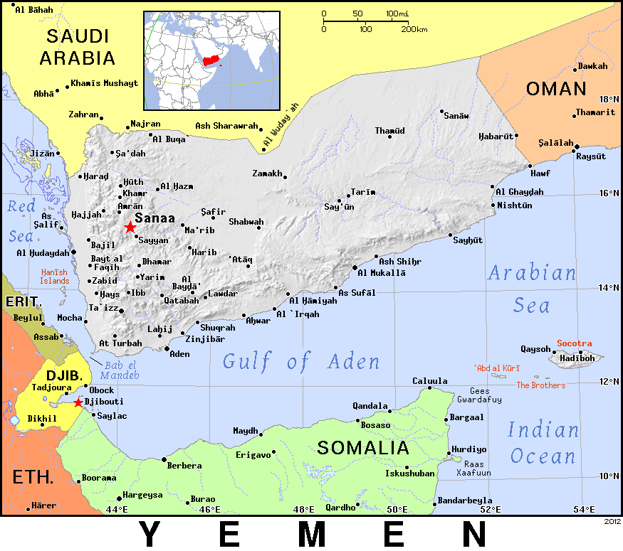 Yemen detailed